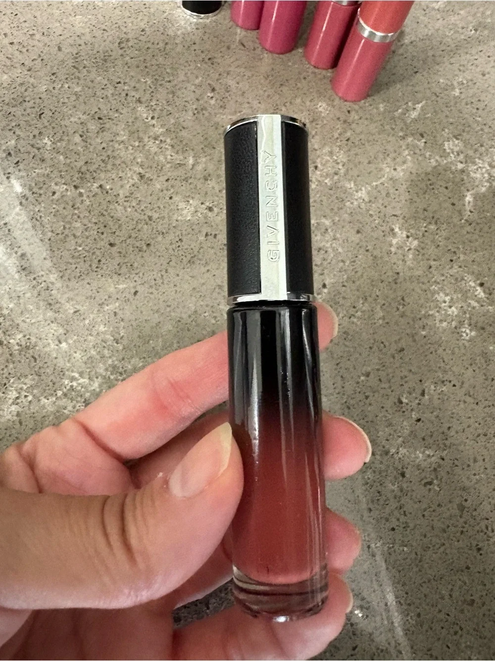 Clinique, Revlon, and Givenchy lipstick bundle